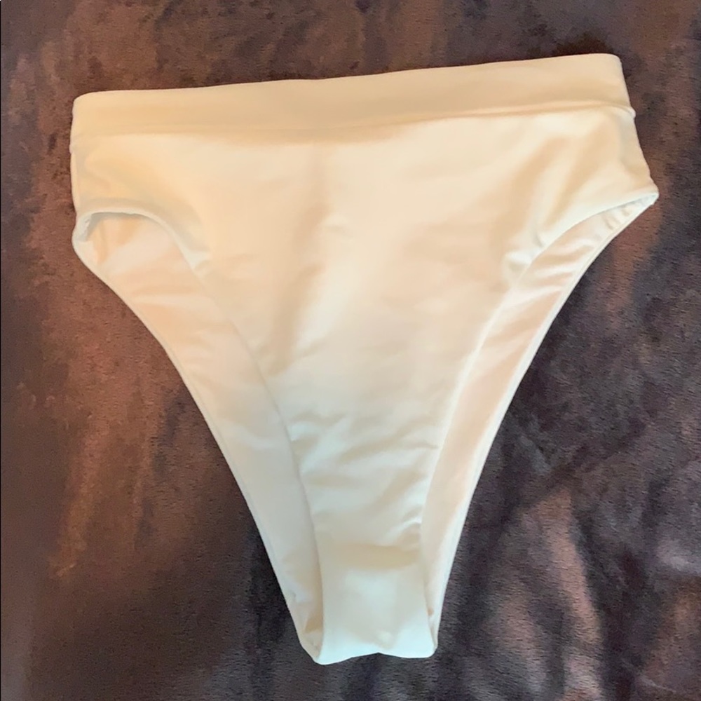 High waisted cheeky aerie bathing suit bottoms